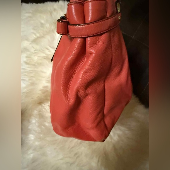 Coach Coral Leather Satchel